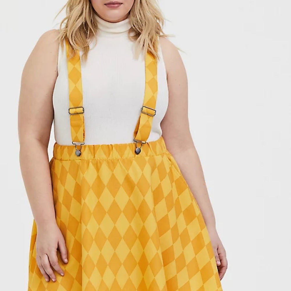 Torrid Her Universe Harley Quinn skirt